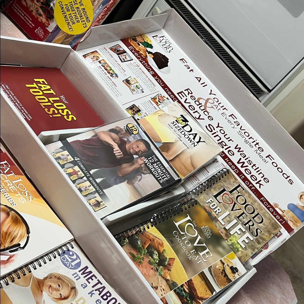 Cookbook Collection with Assorted Recipes